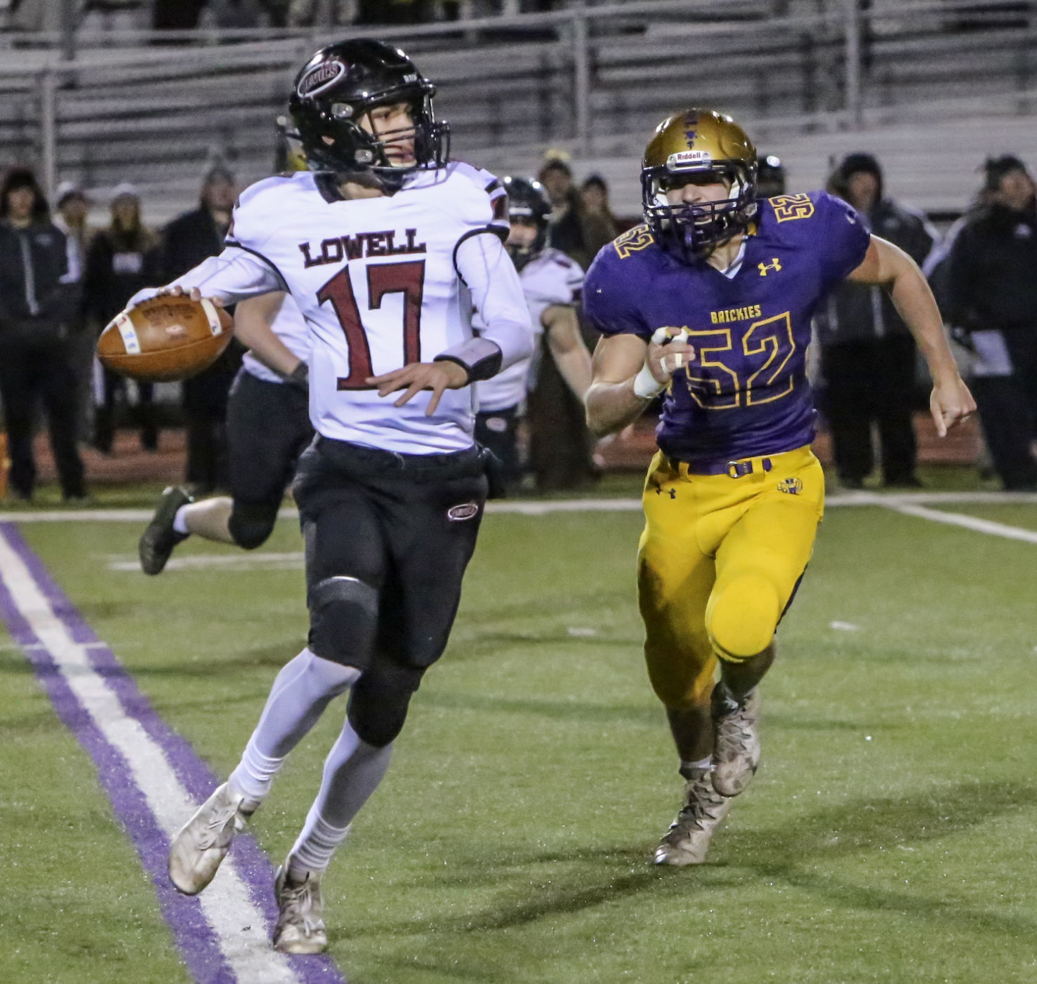 Hobart/Lowell, Football